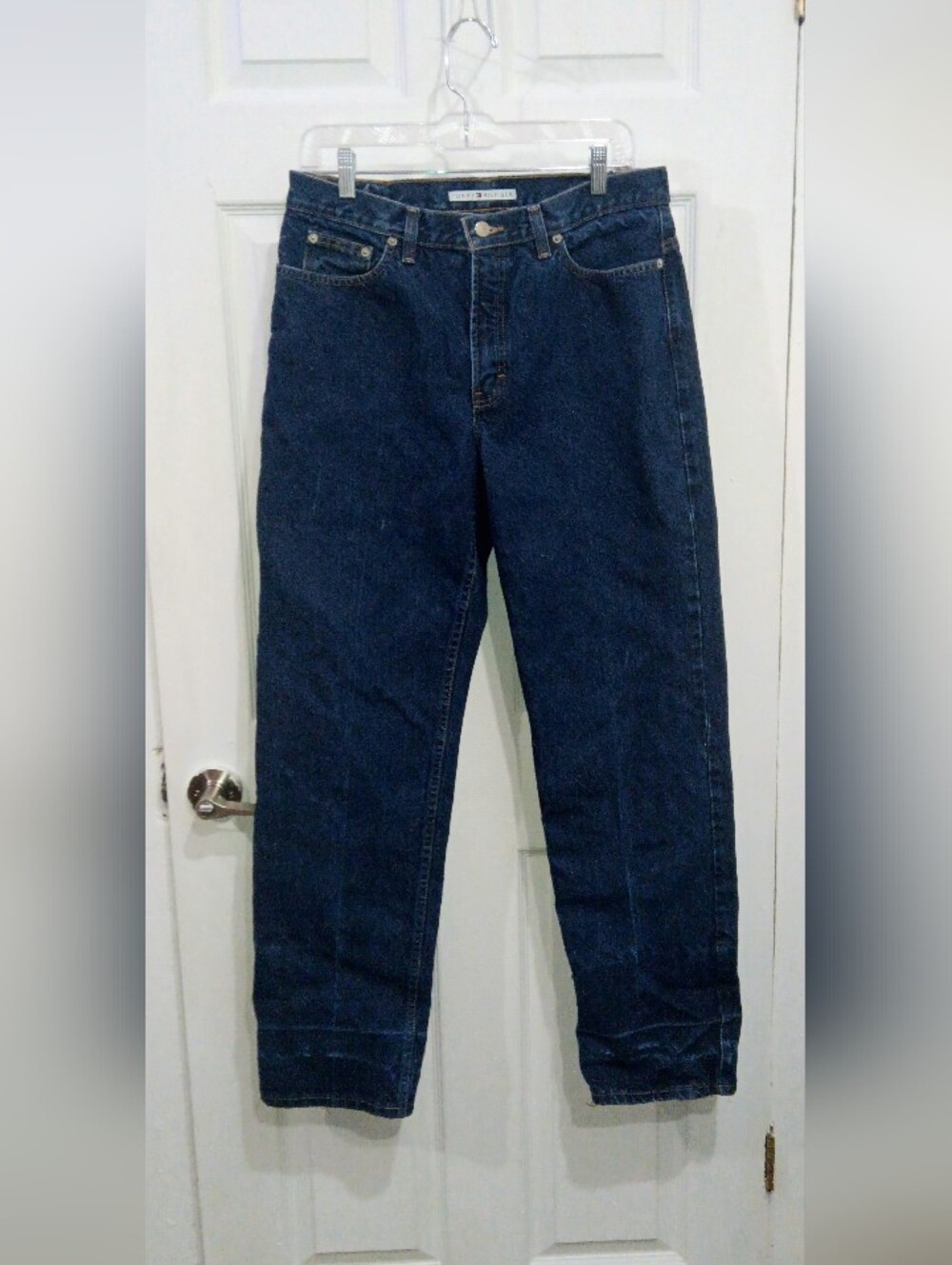 Tommy Hilfiger Men’s Straight-Leg Indigo Jeans